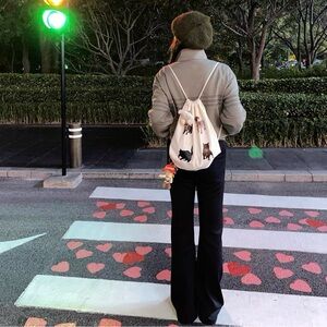 Black Flared Pants